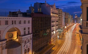 Views of Gran Via from the Hotel